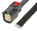 Molex 2162861041 Cable Assembly MX150 Receptacle to Free End 4 Ways 3.5 mm 2 Row 150 5.9 " New