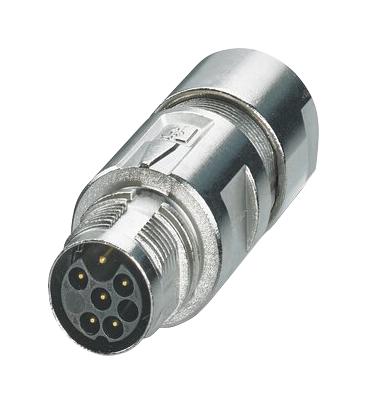 Phoenix Contact M17-5EP1N8A9003S Circular Connector Cable Mount Receptacle 5 Contacts Crimp Pin - Not Supplied