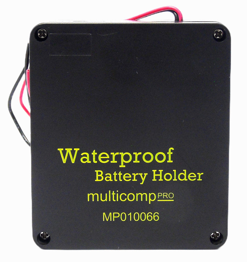 Multicomp PRO MP010066 Battery Holder 4xAA Size 150mm Screw IP65