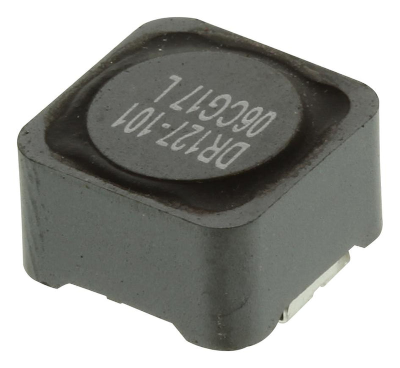 Eaton Bussmann DR127-101-R DR127-101-R Power Inductor (SMD) 100 &Acirc;&micro;H 1.96 A Shielded 3.64 DR 12.5mm x 8mm