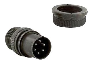 Amphenol Industrial AIT6E32-1PC AIT6E32-1PC Circular Connector AIT Series Straight Plug 5 Contacts Crimp Pin Threaded 32-1