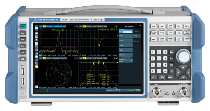 Rohde &amp; Schwarz ZNLE6 Vector Network Analyser PC Based 3 Years Znle Series