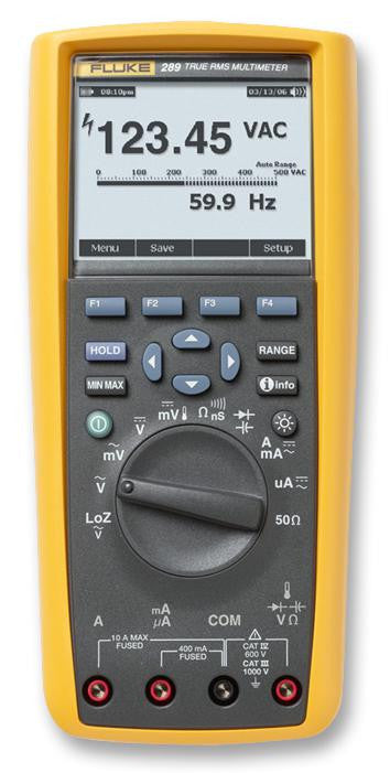 FLUKE FLUKE 289/EUR 4.5 Digit Handheld True RMS Industrial Logging Multimeter with TrendCapture