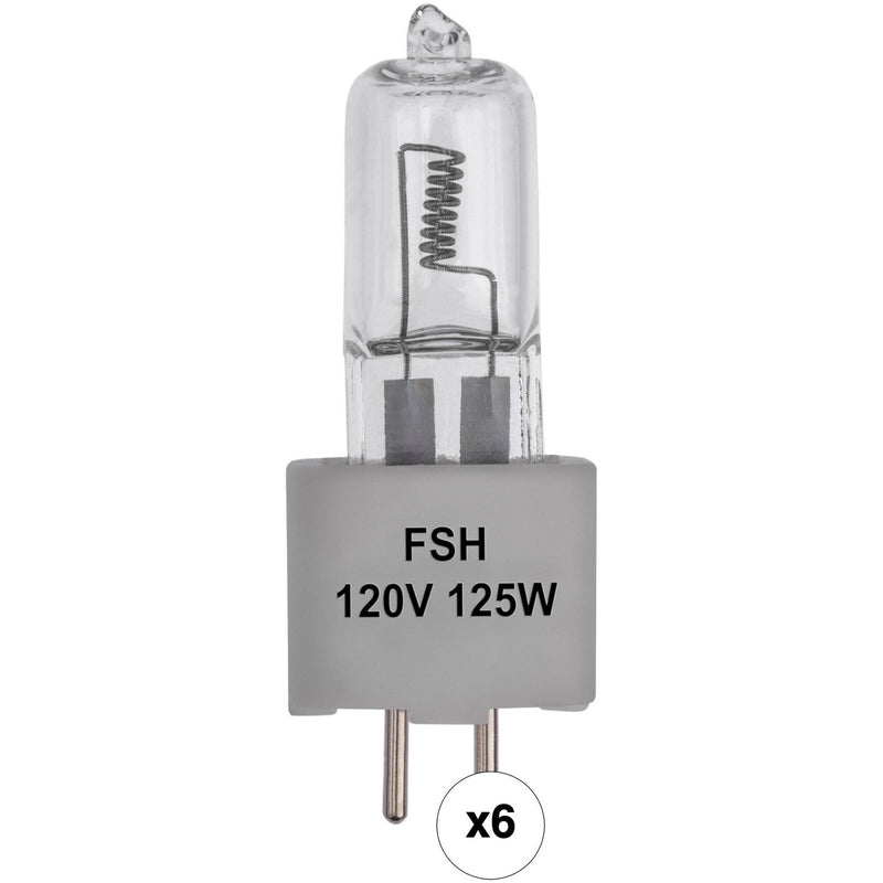 Impact FSH Lamp (125W, 120V, 6-Pack)