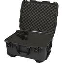 Nanuk 950 Protective Rolling Case with Foam Inserts (Graphite)