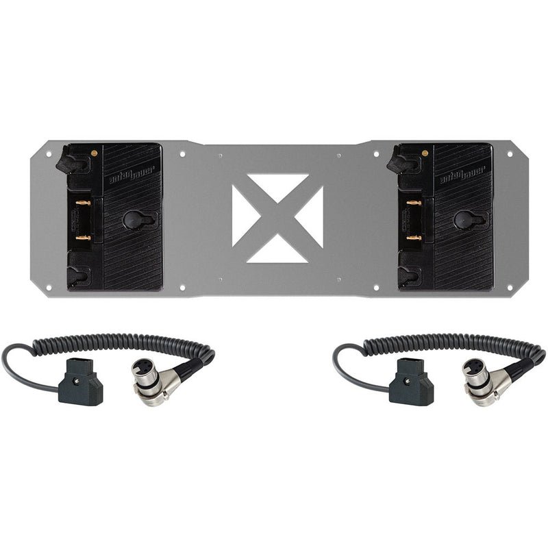 SHAPE Two Gold&nbsp;Mounts with Two Cables for Atomos Sumo Battery Plate
