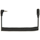 SHAPE Lancco Male to Female Coiled Cable for Sony FS5 Remote Extension (10" Coiled)