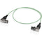 SHAPE Skinny 90&deg; BNC Cable (Green, 24")