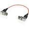 SHAPE Skinny 90&deg; BNC Cable (Red, 6")